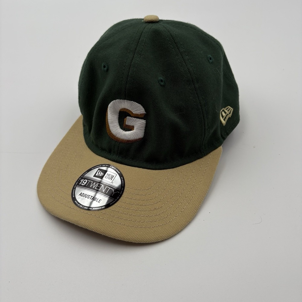 New Era 19TWENTY‎ Golf Le Fleur G Hat Green Tan Adjustable Cap NWOT